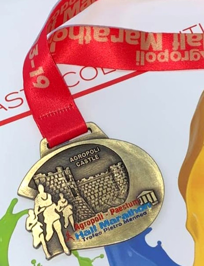Medaglia Agropoli Half Marathon 2019