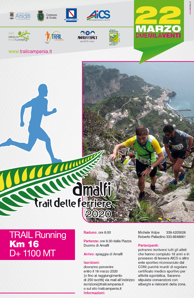 Trail delle Ferriere 2020 Trail Amalfi