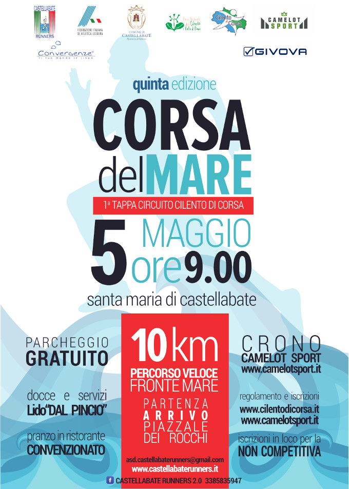 Corsa del Mare 2019 gara di Santa Maria di Castellabate