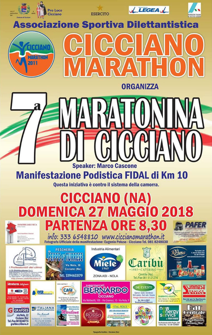 Maratonina di Cicciano 2018
