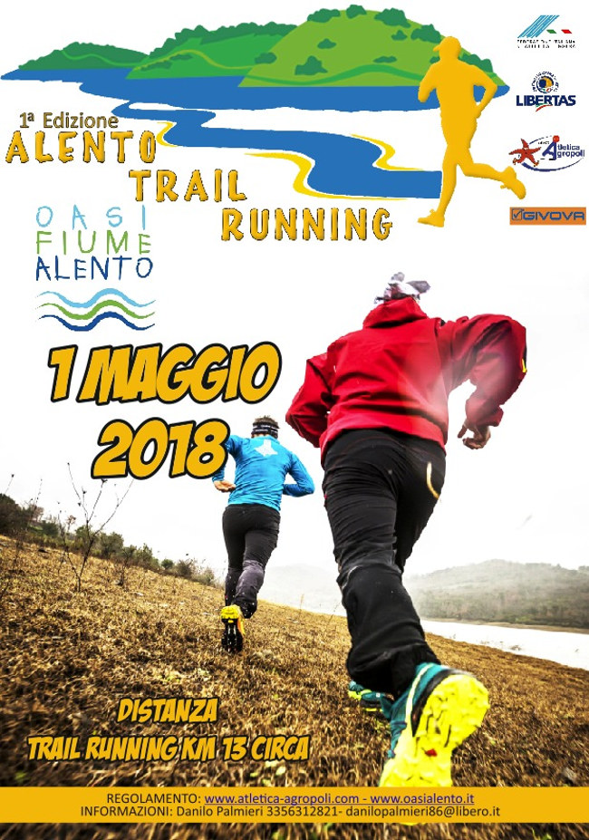 Diga Alento oasi trail running 2018
