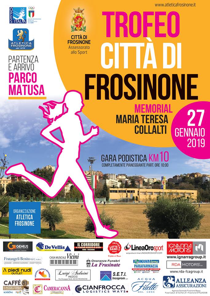Trofeo citta di Frosinone 2019