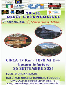 Trail delle Chiancolelle