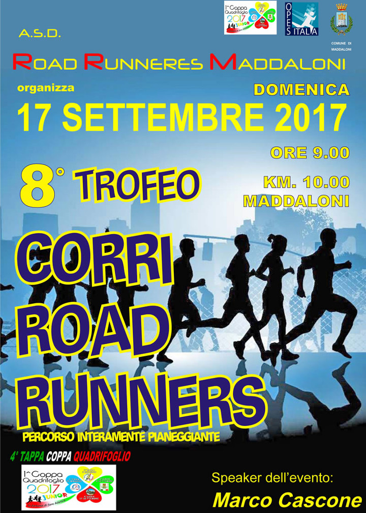 Maddaloni Corri Road Runners 2017