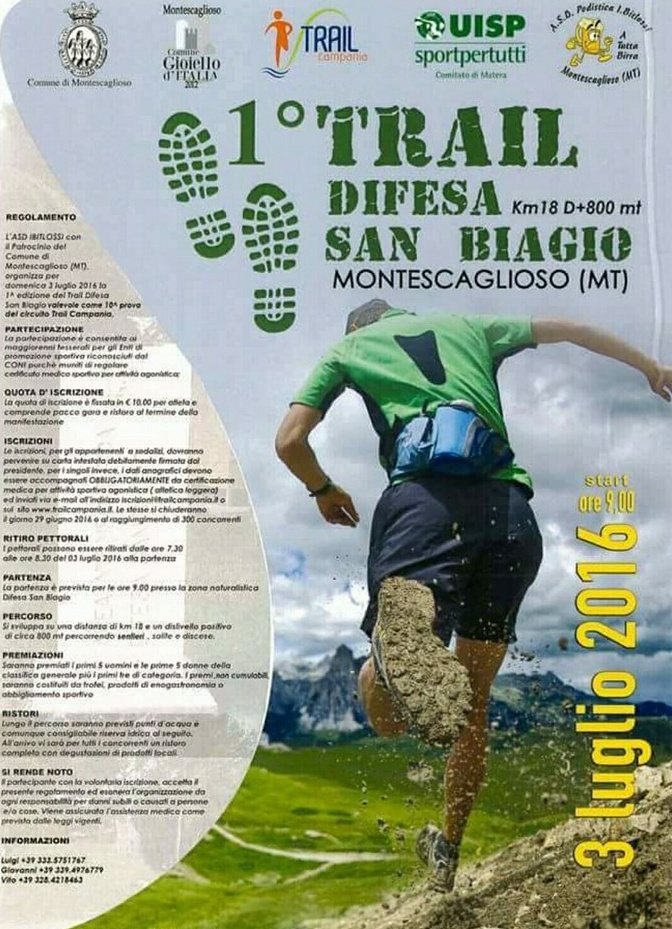Montescaglioso Trail 2016