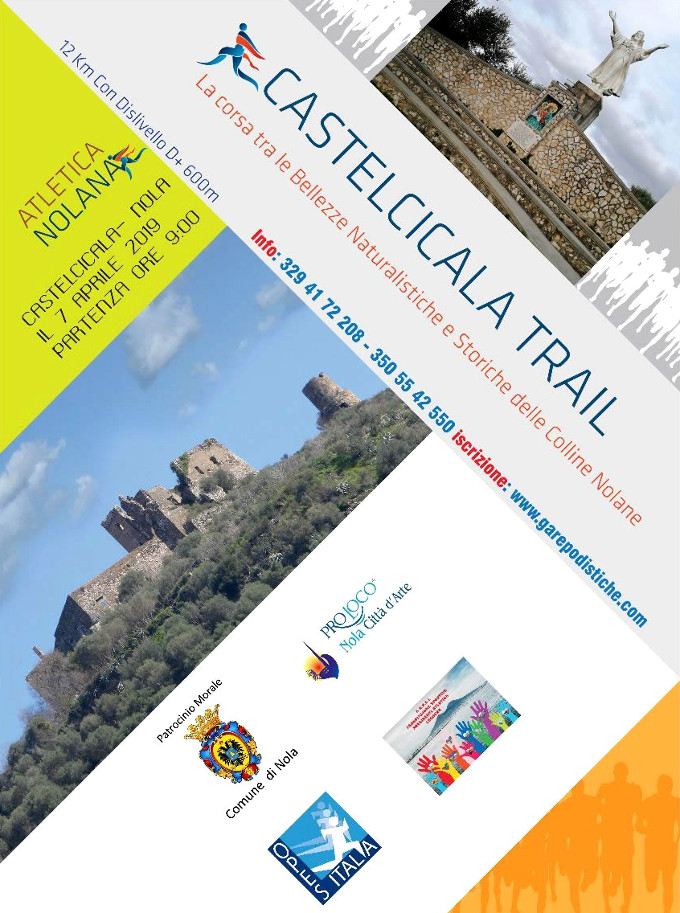 Castelcicala Trail anno 2019 Nola