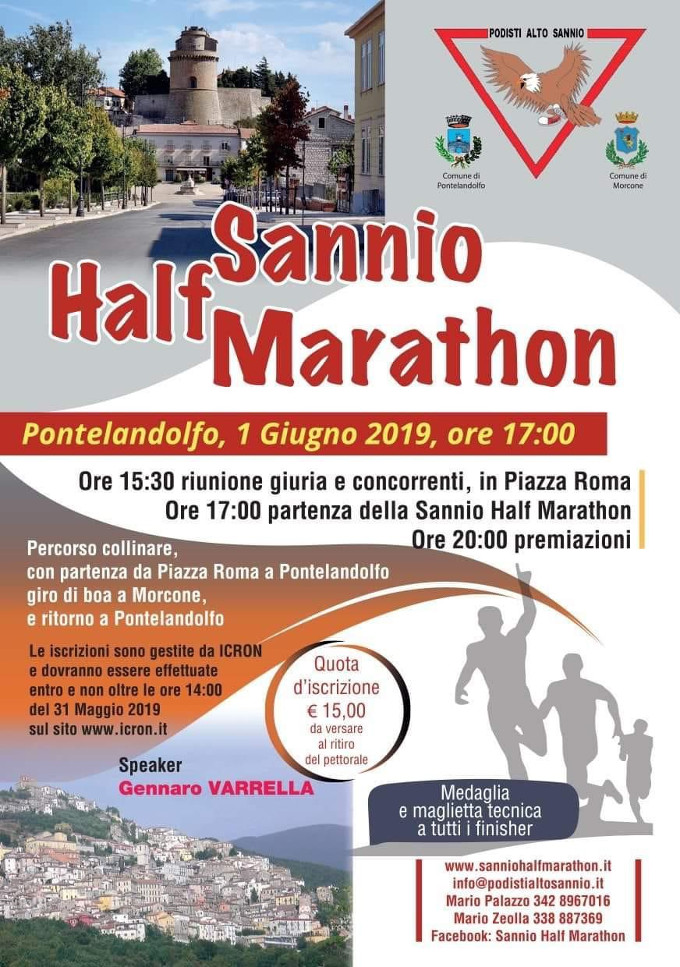 Sannio Half Marathon 2019 mezzamaratona