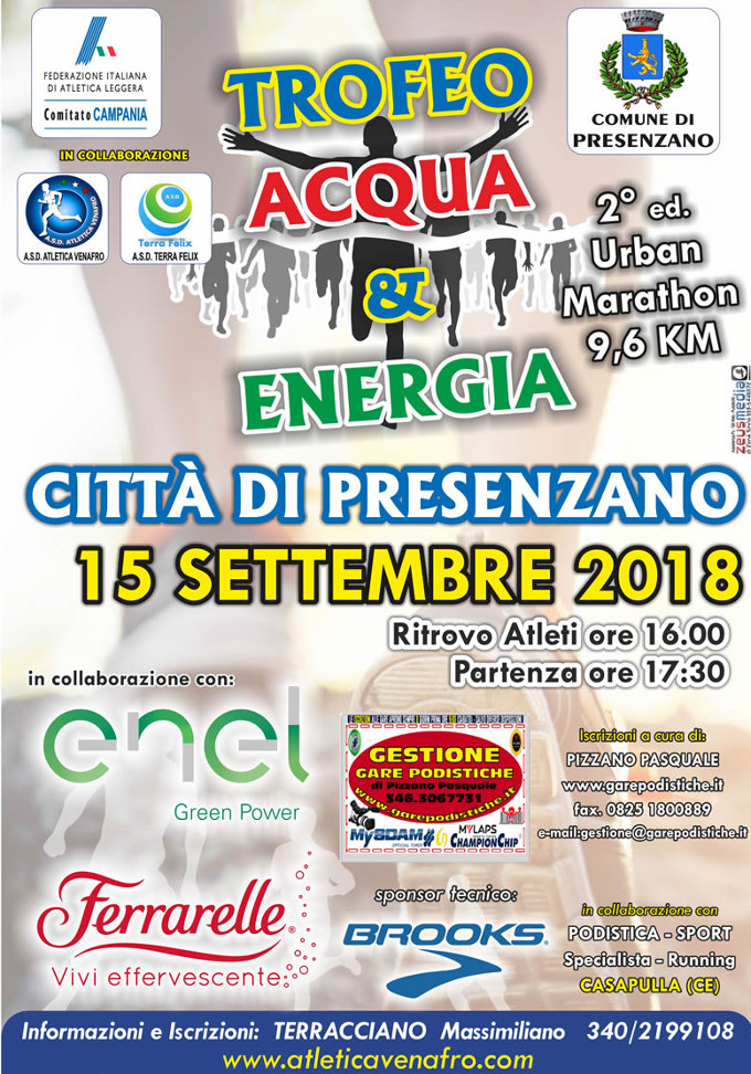 Trofeo Acqua & Energia 2018 Presenzano