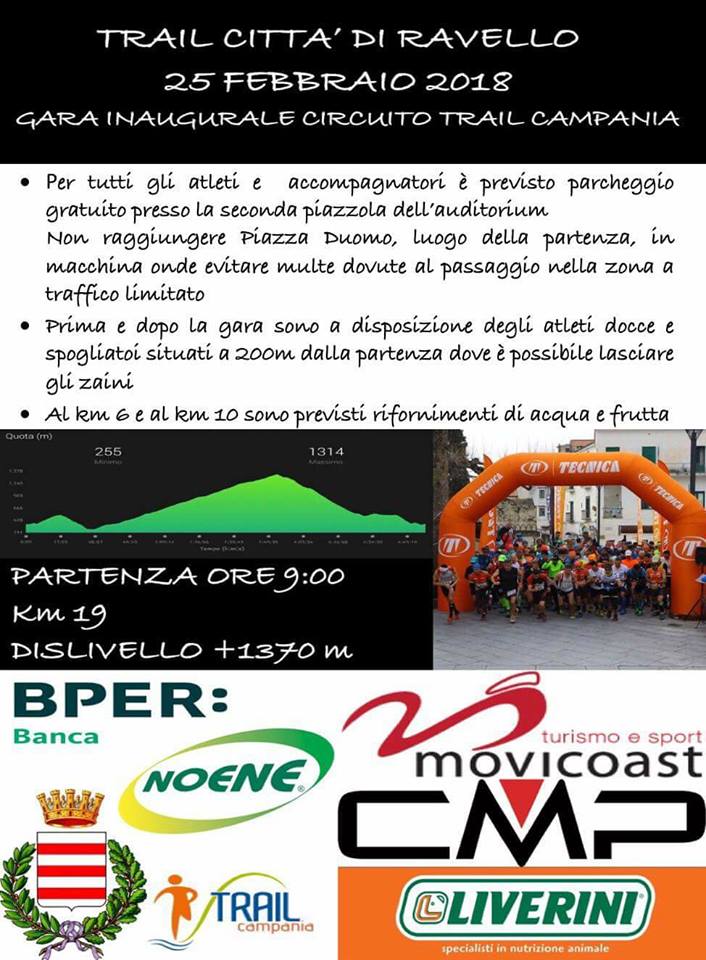 Trail Ravello locandina 2018