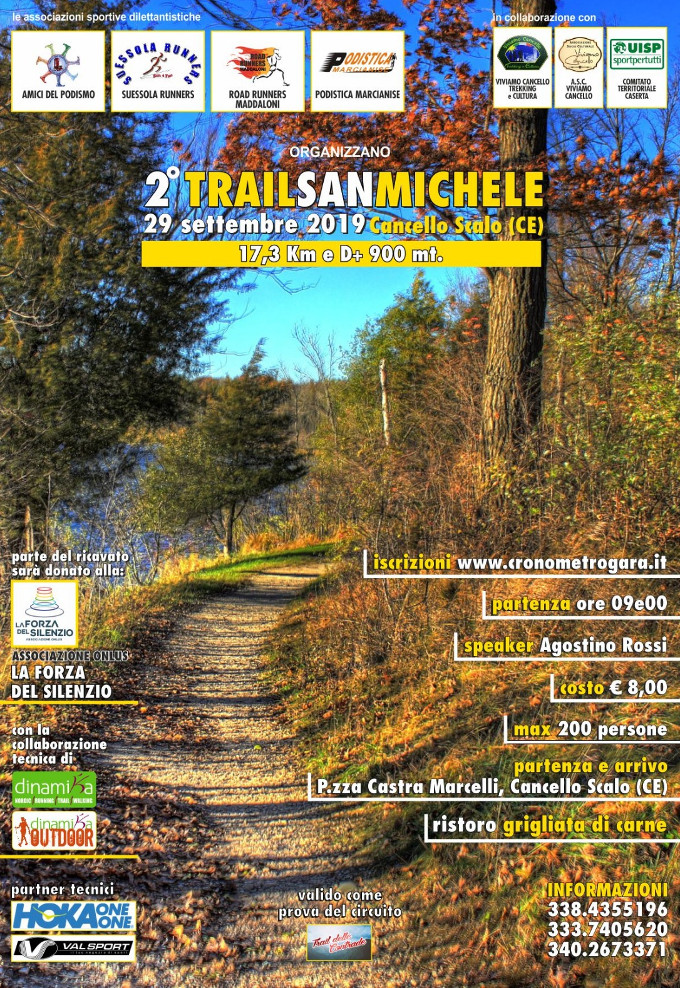 Trail San Michele 2019 Calcello scalo