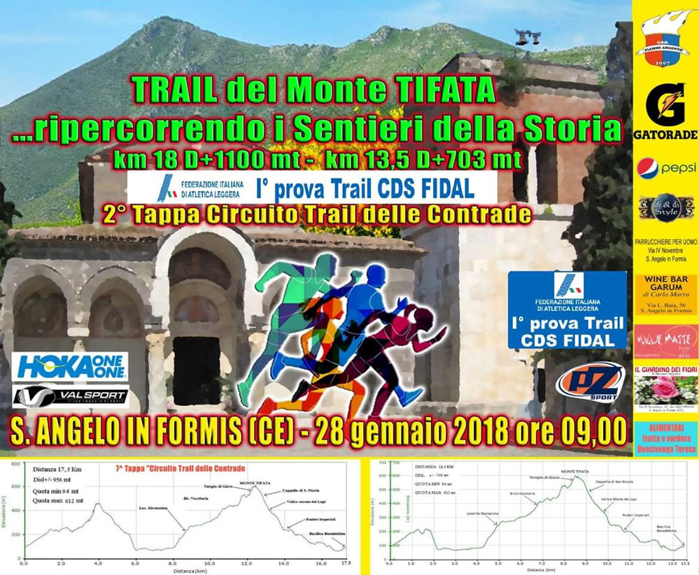 Trail del Monte_Tifata 2018