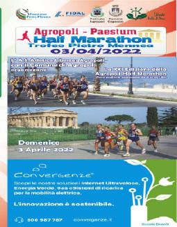 Agropoli Half Marathon 2022 maratona