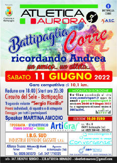 Battipaglia Corre 2022 gara podistica