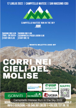 Campitello Matese corsa podistica luglio 2022