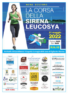 Corsa della Sirena Leucosya 2022 gara cilento