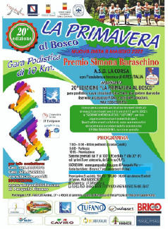 Primavera al Bosco di Capodimonte 2022 gara_podistica