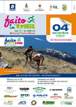 locandina faito x trail settembre 2022