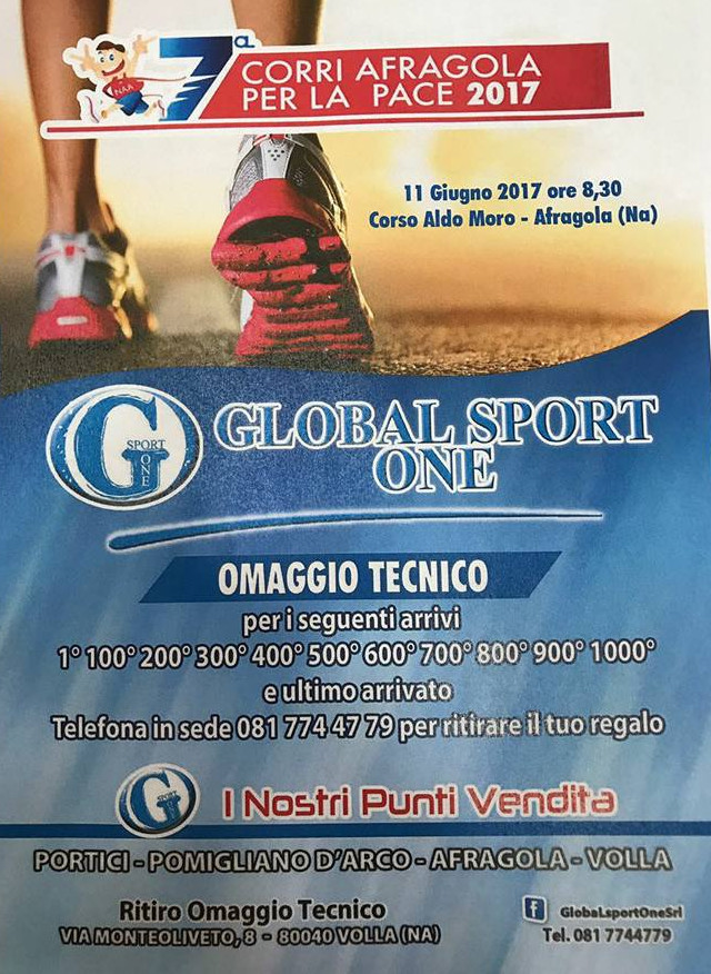 Afragola gara podistica 2017