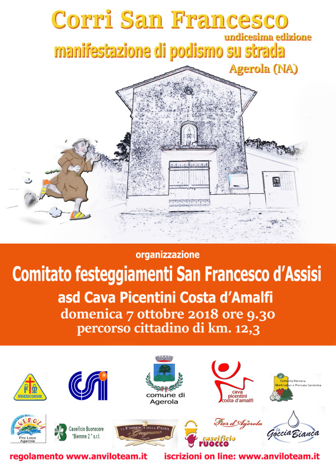 Corri San Francesco 2018 Agerola