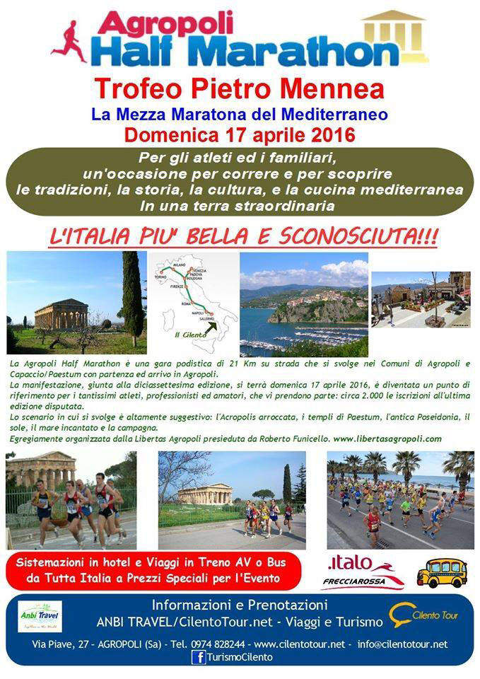 Agropoli Half Marathon 2016
