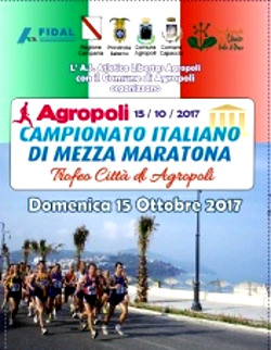 Agropoli half marathon ottobre 2017