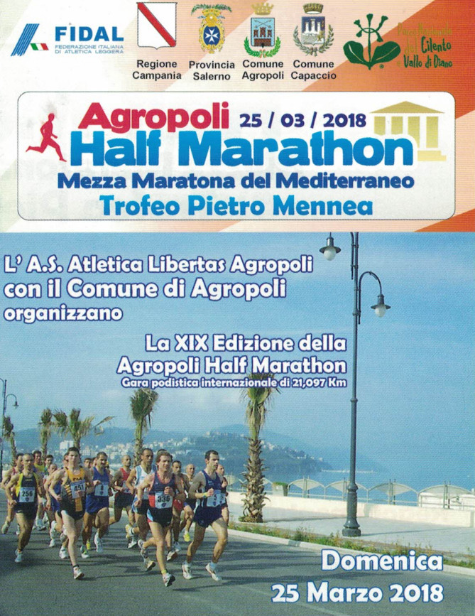 Agropoli mezzamaratona 2018