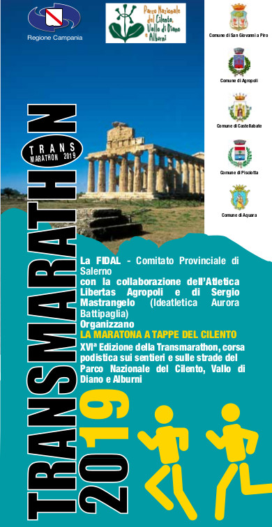 TransMarathon 2019 maratone a tappe del Cilento