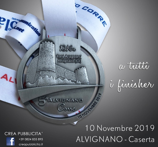 Medaglia Alvignano Corre 2019