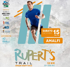 Rupert's trail 2018 trail di Amalfi