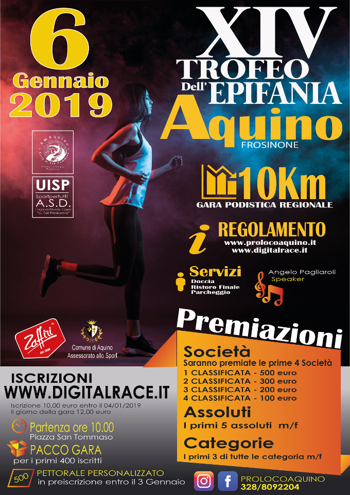 Trofeo dell'Epifania 2018 Aquino