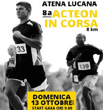 Acteon Atena in Corsa 2019 gara podistica di Atena Lucana