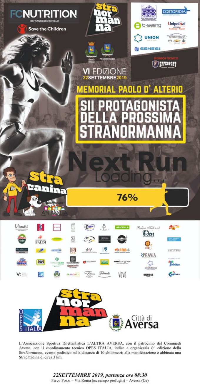Stranormanna 2019 gara di Aversa
