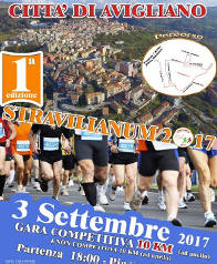 Avigliano gara podistica Stavilianum 2017