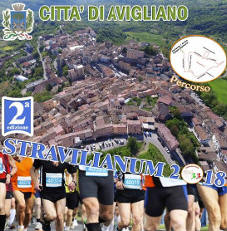 Stravilianum 2018 gara podistica di Avigliano