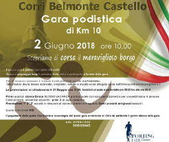 Corri Belmonte Castello 2018