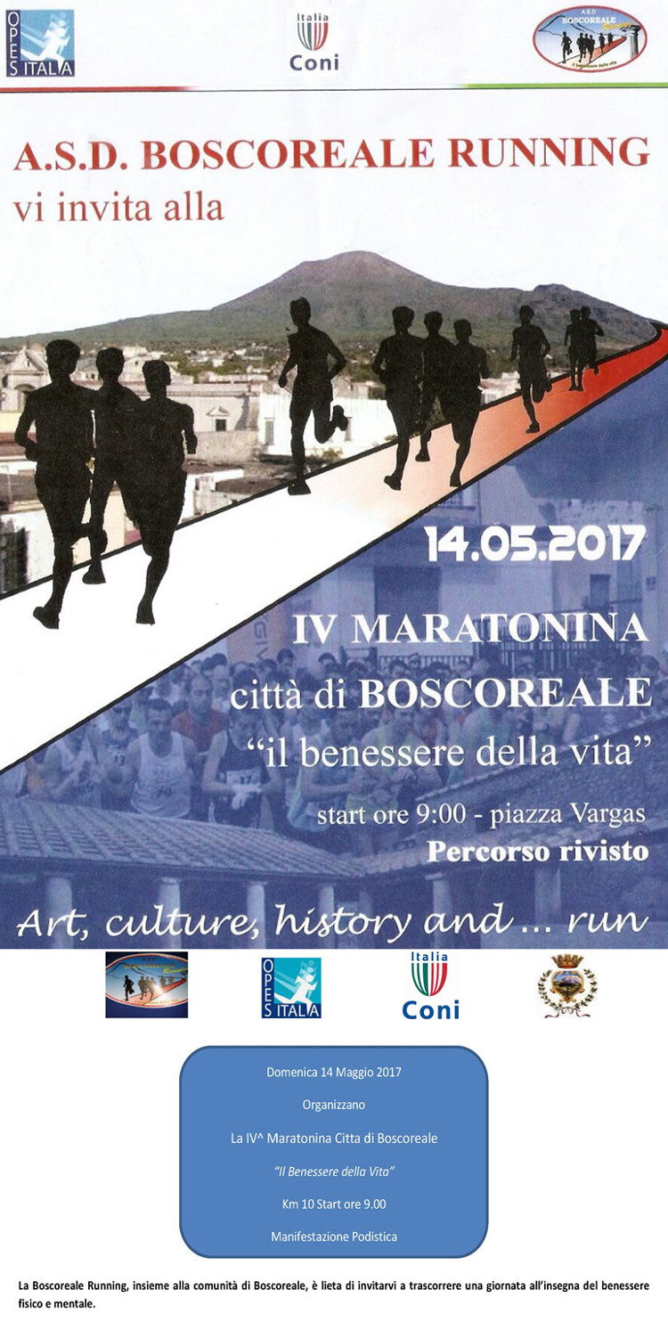 Boscoreale maratonina 2017