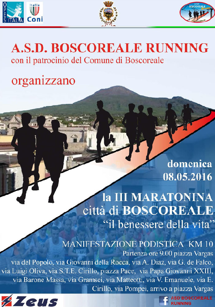 Boscoreale maratonina maggio 2016
