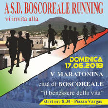 Maratonina città di Boscoreale 2018 gara podistica