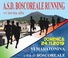 Maratonina città di Boscoreale 2019 gara_podistica