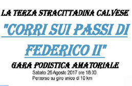 Calvi gara podistica Corri Federico 2017