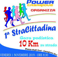 Stracittadina Casagiove 2019 podistica