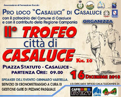 Trofeo Città di Casaluce 2018 gara podistica