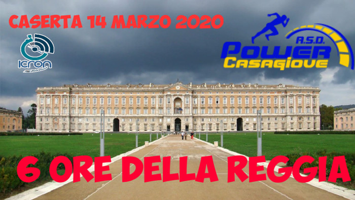 Le 6 ore della Reggia di Caserta gara 2020