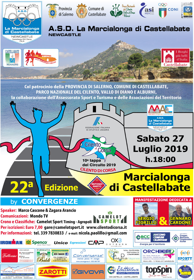 Marcialonga di Castellabate 2019 gara podistica