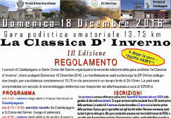 SantaCroce del Sannio Castelpagano gara podistica anno 2016