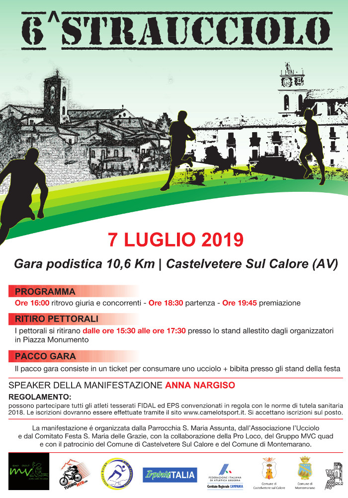 Straucciolo 2019 gara Castelvetere sul Calore
