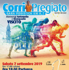 Corri Pregiato 2019 gara podistica di cava dei tirreni