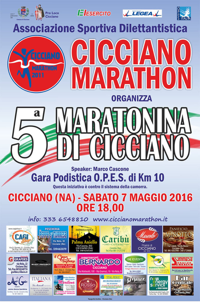 Cicciano Maratonina 2016