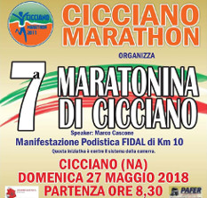 Cicciano gara podistica Maratonina di Cicciano 2018