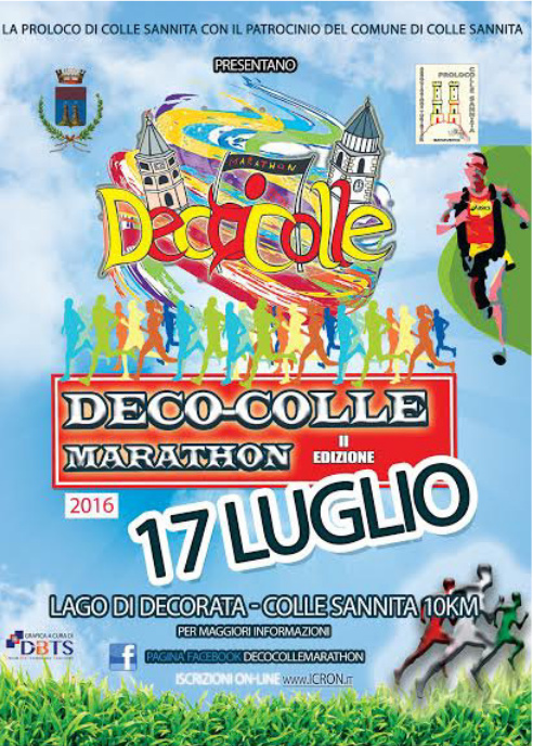 Colle Sannita gara podistica 2016